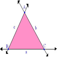 Curso de Triângulos retângulos e triângulos quaisquer – Matemática Curso de Triângulos retângulos e triângulos quaisquer – Matemática