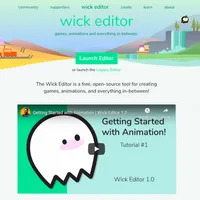 Icone de Curso de Wick Editor Curso de Wick Editor